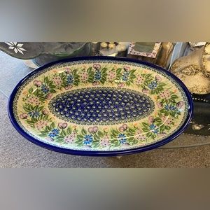 Polish Pottery Platter